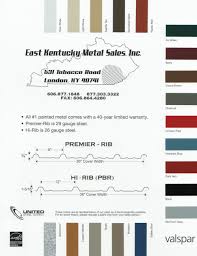 valspar color chart