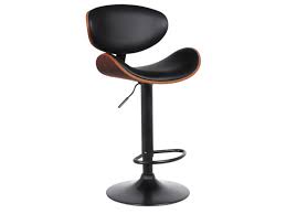 Faites vous plaisir grâce à notre sélection home design international chaise haute de bar scandinave pas cher. Tabouret De Bar Ajustable Simili Noir Lot De 2 Montenegro