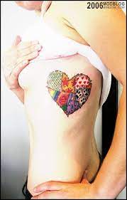 Patchwork Heart Tattoo Heart Tattoo Cute Tattoos Body Art Tattoos