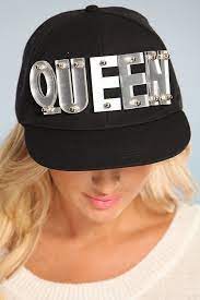 Black Silver Queen Logo Snapback Hat 19 99 Http Paradiseinternetmall Net Dress Hats Hats Cheap Hats