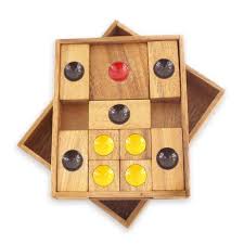 Click once on a piece to set it as the goal position. Wooden Toy Wooden Klotski Sliding Block Puzzle Brain Teaser Etsy Wooden Puzzles Puzzle Solving Brain Teasers