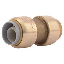 What makes sharkbite fittings unique? Sharkbite 1 2 In Push To Connect Brass Polybutylene Conversion Coupling Fitting U4008lfa The Home Depot
