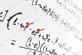 Math Formulas On Whiteboard Math Formulas Teaching Math Equations
