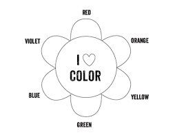 Summer coloring sheets for kids that are unique and fun. Printable Color Wheel Mr Printables