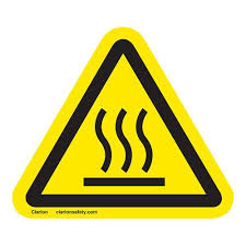 Burn Hazard Hot Surface Label Is6043 Workplace Safety Surface Burns