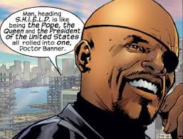Something covers one of the character's eyes. How Did Nick Fury Lose His Eye In The Comics Nerdist