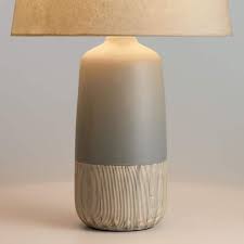 Cost Plus World Market Slate Blue Colorblock Ceramic Terra Table Lamp Base Table Lamp Base Ceramic Lamp Base Lamp Bases