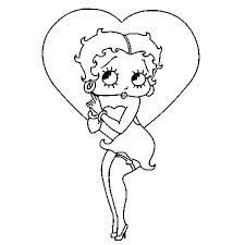 Betty boop to print coloring pages are a fun way for kids of all ages to develop creativity, focus, motor skills and color recognition. Betty Boop Free Printable Coloring Pages For Kids
