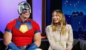 I was horrified ric flair makes a shocking revelation about his match against the undertaker essentially sports. Margot Robbie Reveals The Hilarious History She Shares With John Cena While Sitting Next To Him Video James Gunn John Cena Margot Robbie Just Jared