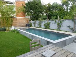 Piscine Semi Enterree Bordeaux 2 Piscines Carre Bleu En Beton D Exterieur