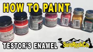 How To Paint Testors Enamel Model Master