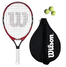Md Trading Wilson Federer Junior 19 21 23 25 26 Tennis Racket 3 Tennis Balls