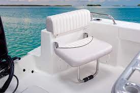 Mako 204 Cc Shown Is One Of The Optional Aft Jump Seats Which Can Be Folded And Is Removable Boat Restoration Boat Seats Jump Seats