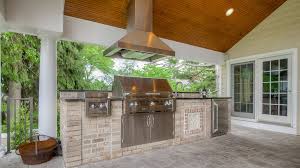 sponzilli outdoor kitchen with grill