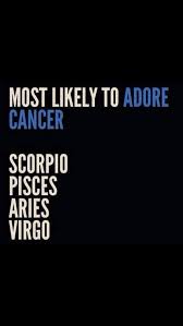 Cancers are the most giving of signs and virgos are not far behind them. Most Likely To Adore Cancers Cancer Zodiac Zodiac Signs Cancer Cancer Zodiac Facts