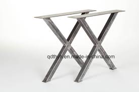 Even the most basic shapes require painstaking attention to detail. China Custom Industrial Steel X Table Legs Metal Fabrication Parts China Steel Table Legs Fabrication Table