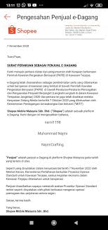 Menurut reeve, warren, dan durhac pengertian dari penjualan adalah sejumlah total yang dikenakan kepada pelanggan untuk barang dagangan yang dijual, termasuk penjualan tunai dan kredit. Penjual Adalah Moonshine O U U OÂªuË†usoÂªo Shopeeseller Jangan Lupa Check Notifications Dapat Surat Pengesahan Penjual E Dagang Dari Shopee Kita Kan Bergerak Untuk Drop Off Parcel Jadi Boleh Tunjukkan Surat Ini Harap