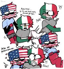 Uncensored Countryhumans- America Takes Mexico
