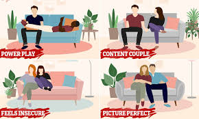 He looked at her and asked, do you think we can still do that? well, we can sure try! she answered. What Your Sofa Sitting Position Says About Your Relationship Daily Mail Online