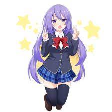 ホロライブ jkシリーズproject moona hoshinova moona hololive id 여자아이
