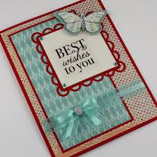 Pin By Gaye Tidwell On My Handmade Cards Handmade Greeting Card Designs Cards Handmade Best Wishes Card