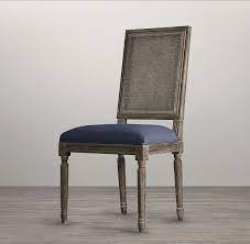 Upholstered dining chairs are often preferred because of the added comfort they offer. Vintage French Cane Back Square Upholstered Side Chair Chair Upholstered Side Chair Adirondack Chairs For Sale