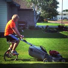 More than 1,100 kubota dealerships can be found across the usa. Unicycling To Mow The Lawn Lawn Mowing Lawn Mower