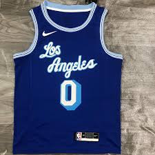 Everything for the fan at fansedge! 2021 Retro Version Nba Los Angeles Lakers Blue 0 Jersey 311