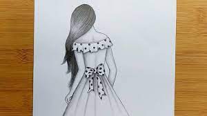Easy to draw and very easy steps to follow. Easy Way To Draw A Girl With Long Hair For Beginners Pencil Sketch Drawing Youtube