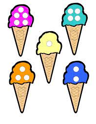 Helados Math For Kids File Folder Games Folder Games
