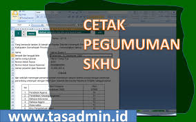 Nomor kode surat dinas lengkap. Aplikasi Skhu Smp Format Excel Tasadmin