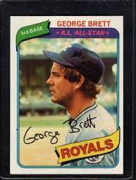 Unfortunately, his career overlapped with the overproduction years of the 1980s and 1990s, so his cards are anything but rare. 1980 Topps George Brett 450 Baseball Card For Sale Online Ebay