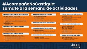 Convocan a participar de la semana de actividades por la campaña Acompañe,  no castigue