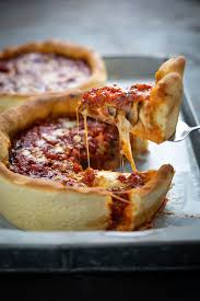 chicago deep dish pizza with mushrooms bacon cheddar recipe drizzle and dip recipe chicago deep dish pizza bacon cheddar cheddar recipes