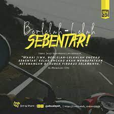 Berlelah Lelah Sebentar Ketenangan Dunia