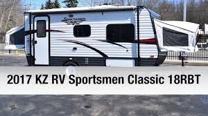 Kz sportsmen classic travel trailer. 2017 Kz Rv Sportsmen Classic 18rbt Travel Trailer Youtube