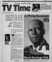 A Philliph Randolph (Hero) page 1 turn off the January 27, 1996