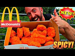 The spicy chicken mcnuggets are the first new flavor of nuggets to be added to the mcdonald's lineup since chicken mcnuggets made their debut on the menu back in 1983. Mcdonald S Debuts Spicy Chicken Mcnuggets As A New Era Of Fast Food S Fried Chicken Wars Heat Up Sunny 107 9