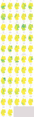 Ach Ingen Zell Visualisierung Deutscher Ortsnamen Suffixe Deutschlandkarte Deutschland Karten