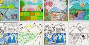 Beberapa batu yang berbeda tempat menjadi daya tarik tersendiri. Anak Anak Masih Diajari Menggambar Gunung Kembar Hati Hati Kreativitasnya Meredup Pemandangan Asli Gunung Kembar Tity Noya Nanulaitta