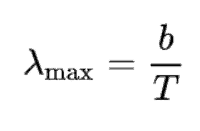 The mathematical form of wien's law identifies the dominant wavelength, or color, of light coming from a body at a given temperature. Wien S Displacement Law Statement Equation Nuclear Power Net