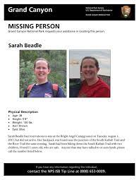Missing people in national parks. Missing Person Search At Grand Canyon National Park Grand Canyon National Park U S National Park Service