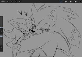 echoes of you — Werehog Sonic x Shadow bc I dont see enough of it...