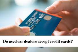 I've heard no, but the car dealer gladly accepted a credit card payment for a down payment and other fees… answer : What Are The Advantages Of Using A Credit Card To Make A Car Payment Quora