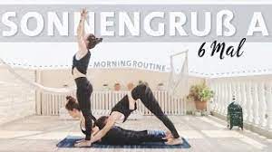 Yoga sonnengruß für anfänger | langsam und exakt. Yoga Sonnengruss Anfanger Routine 6 Runden Surya Namaskar A Morgenroutine Youtube
