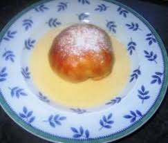Apfelnudeln Mit Vanillesosse Rezept Rezepte Vanillesosse Lebensmittel Essen