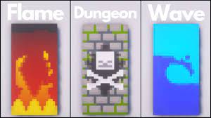 Banner pattern official minecraft wiki. Minecraft 7 Cool Banner Designs 8 Tutorial Youtube