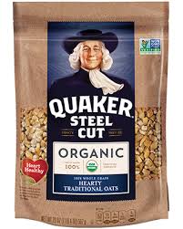 By adding flax seeds to our whole grain hot oatmeal, we ensure that our oats deliver more than just great taste and. Oats Organic Steel Cut Oats Quaker Oats
