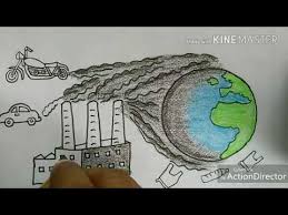 Drawing on the topic of world population day. Drawing Earth Poster Max Installer