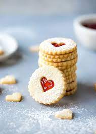 Linzer cookies originate from the city of linz in austria. Easy Almond Linzer Cookies Recipe Cooking Lsl